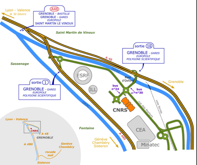 plan acces voiture